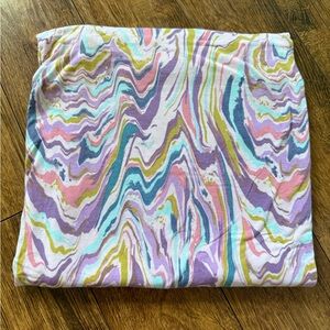 Little Sleepies Pastel Marble Swaddle